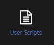 !User Scripts