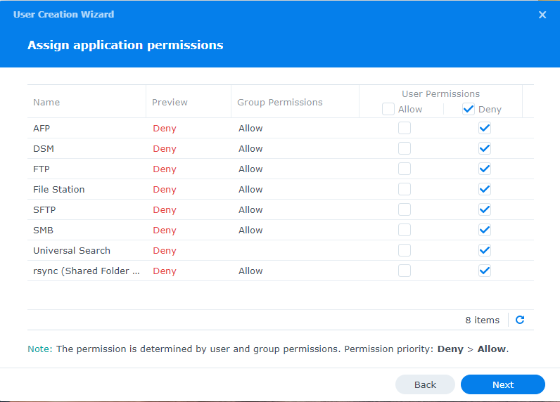 Assign application permissions